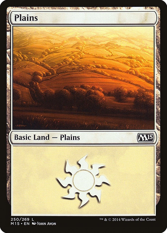 Plains (250) (250) [M15] - MTG Single