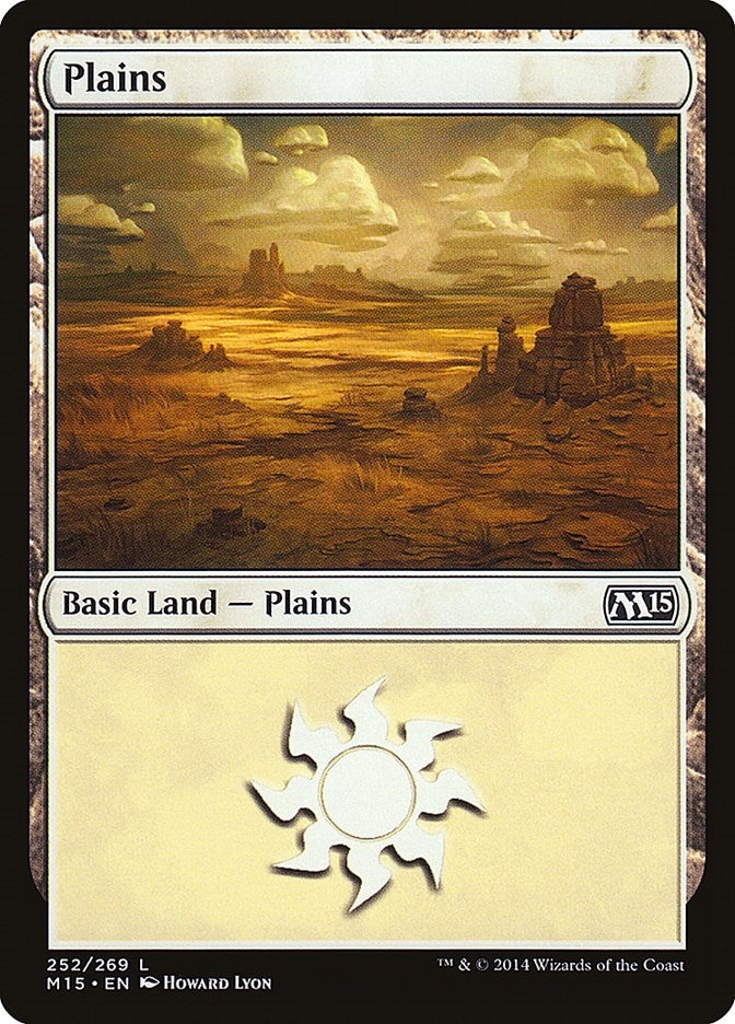 Plains (252) (252) [M15] - MTG Single