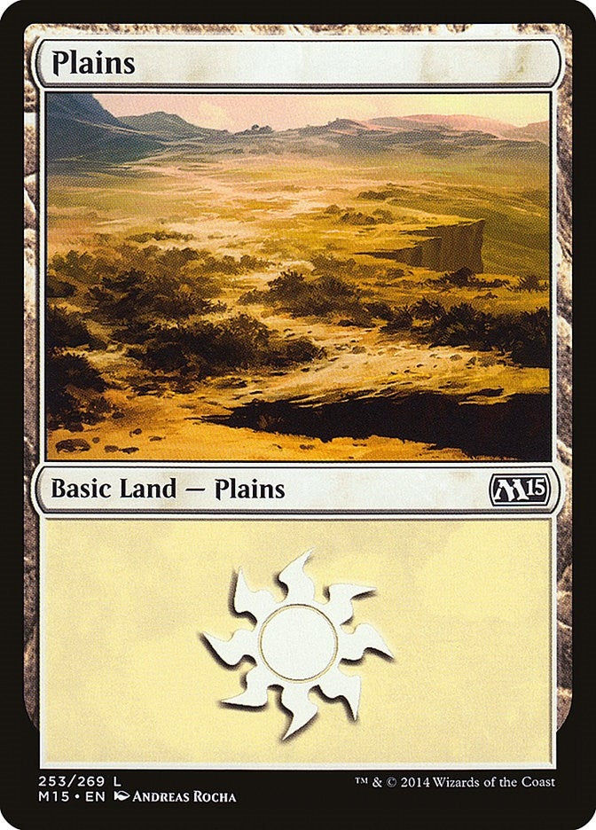 Plains (253) (253) [M15] - MTG Single