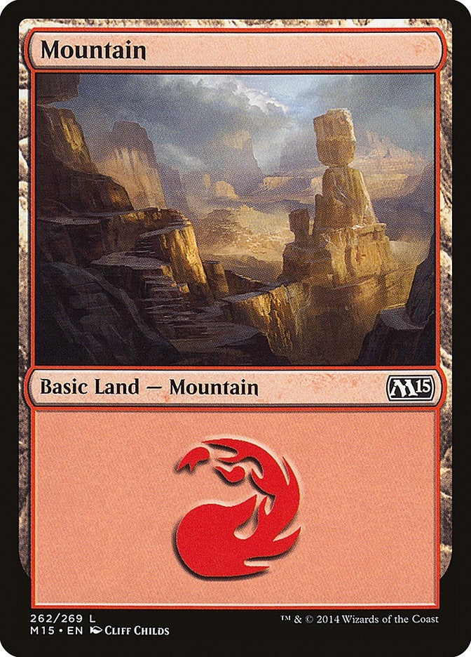 Mountain (262) (262) [M15] - MTG Single