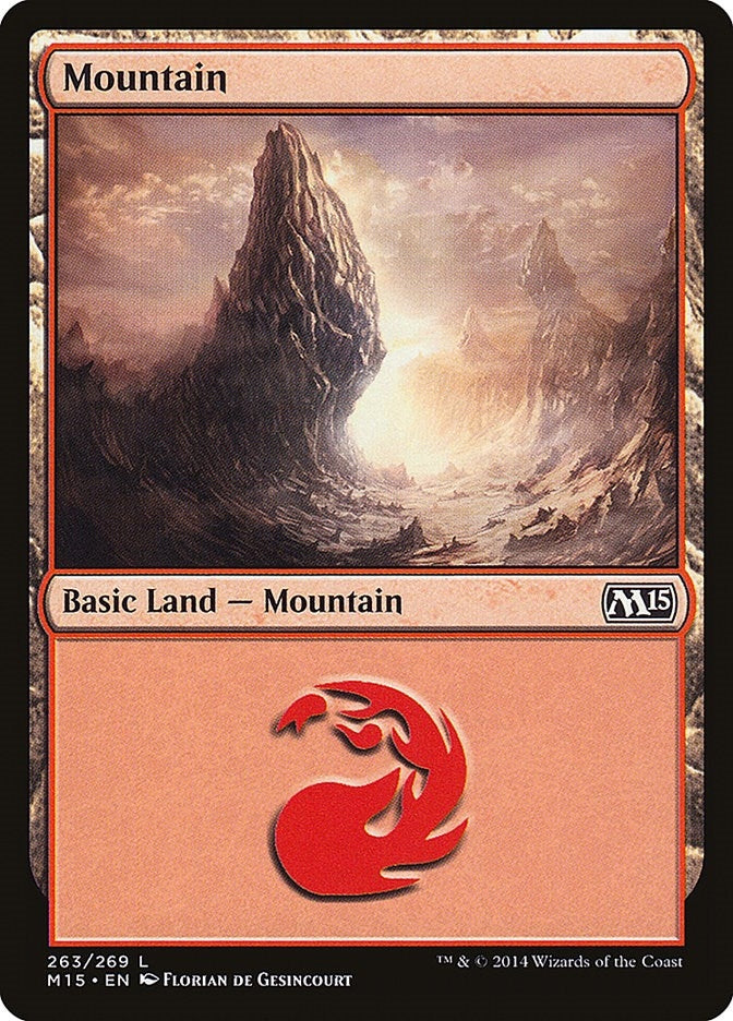Mountain (263) (263) [M15] - MTG Single