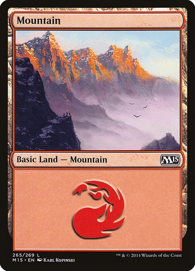 Mountain (265) (265) [M15] - MTG Single