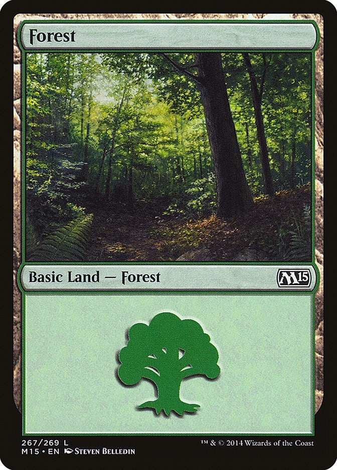 Forest (267) (267) [M15] - MTG Single