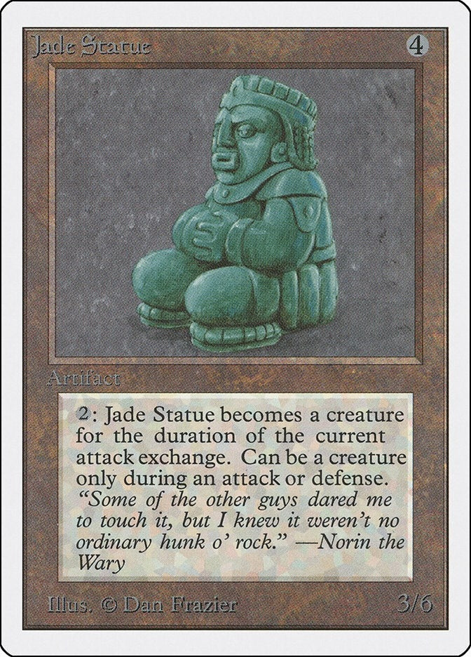 Jade Statue [2ED] - MTG Single