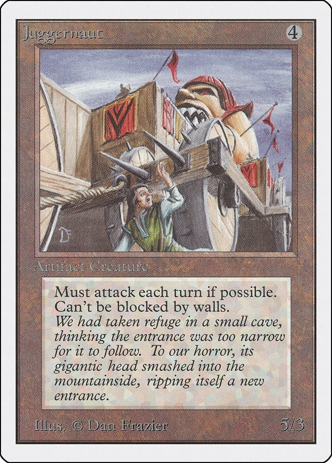 Juggernaut [2ED] - MTG Single