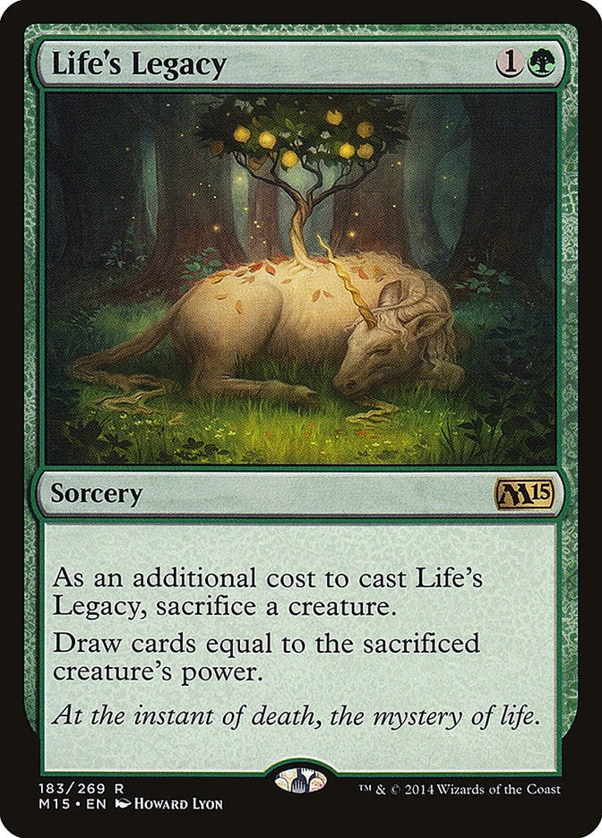 Life’s Legacy (183) [M15] - MTG Single