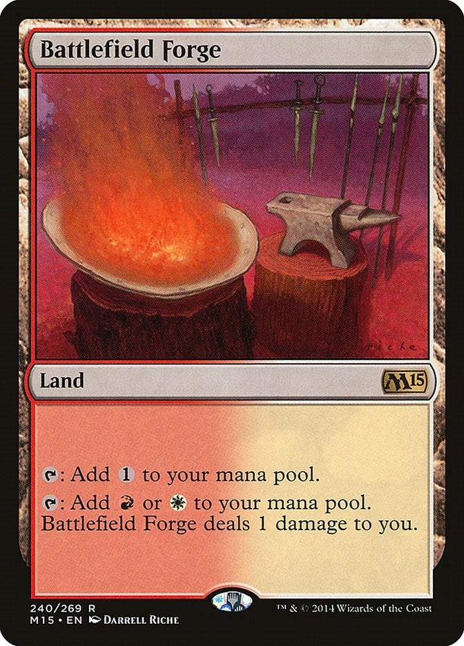 Battlefield Forge (240) [M15] - MTG Single
