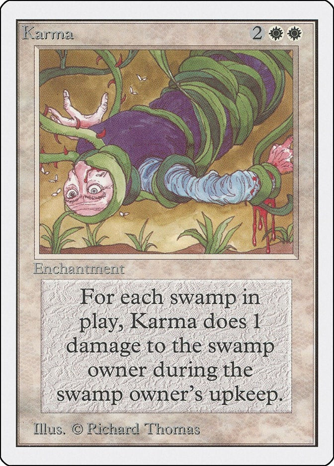 Karma [2ED] - MTG Single