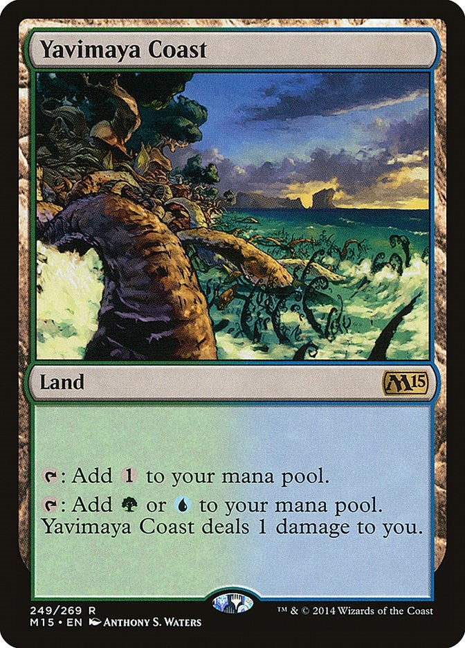 Yavimaya Coast (249) [M15] - MTG Single