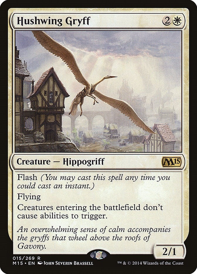 Hushwing Gryff (15) [M15] - MTG Single