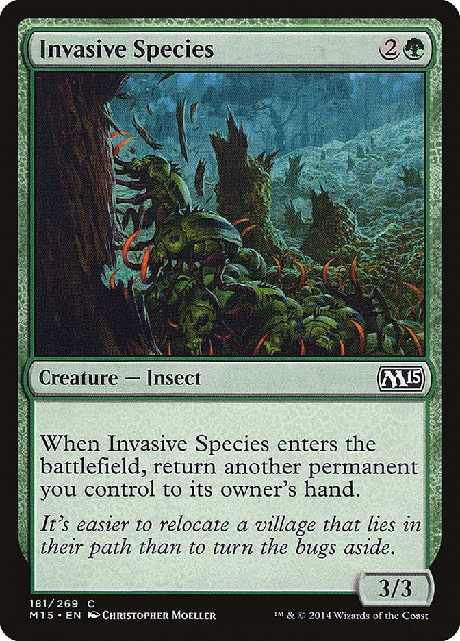 Invasive Species (181) [M15] - MTG Single