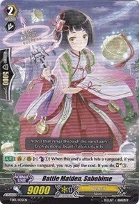 Battle Maiden Sahohime (13005) [TD13] - Cardfight Vanguard Single