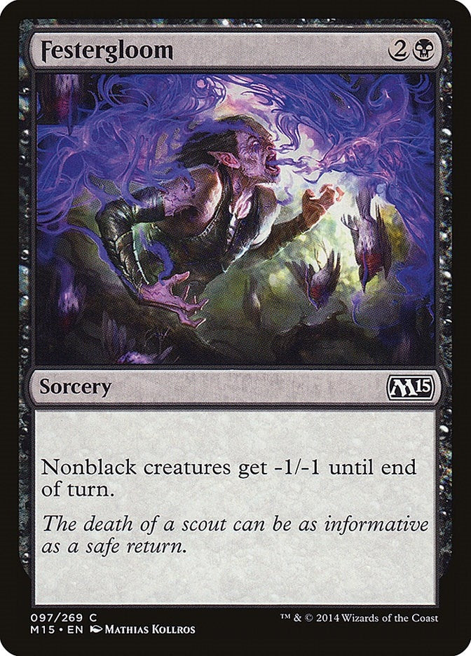 Festergloom (97) [M15] - MTG Single