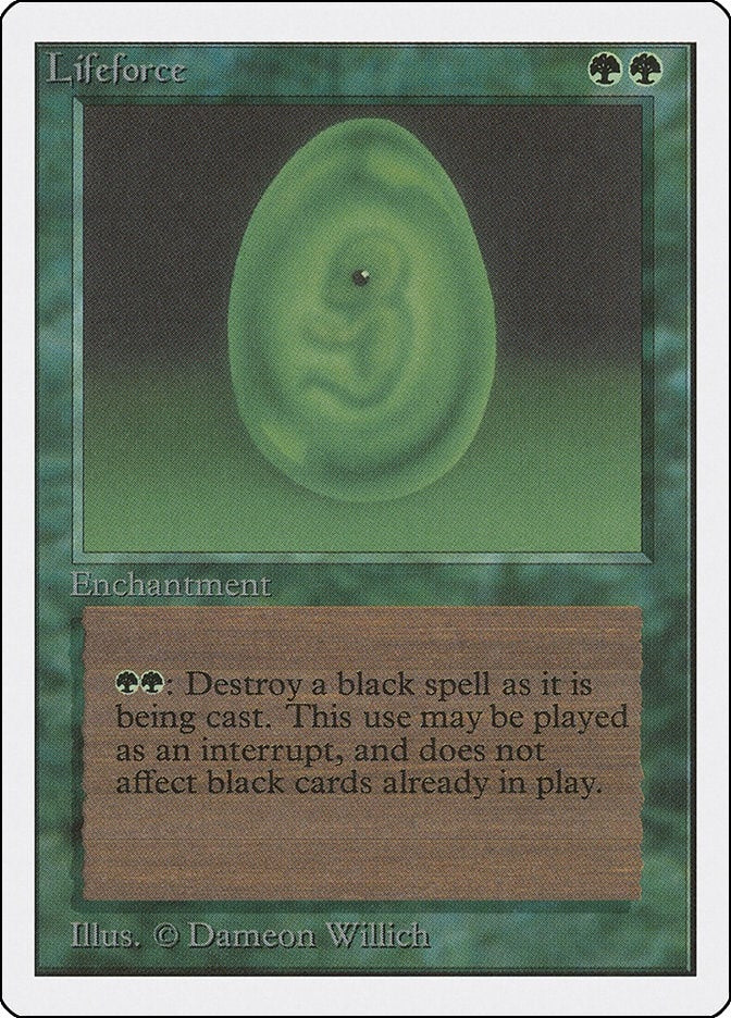 Lifeforce [2ED] - MTG Single