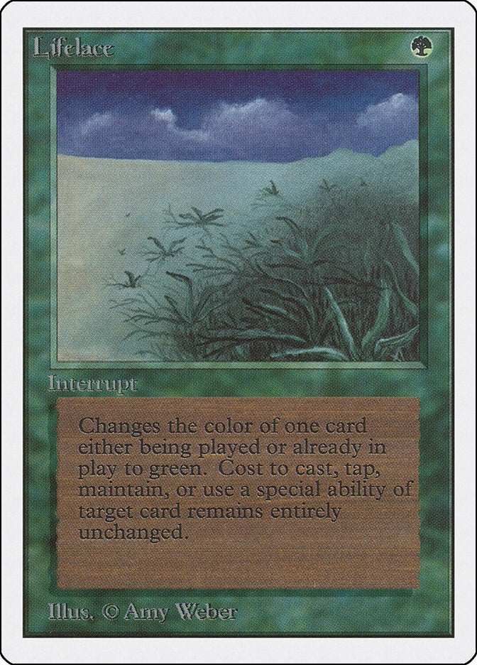 Lifelace [2ED] - MTG Single