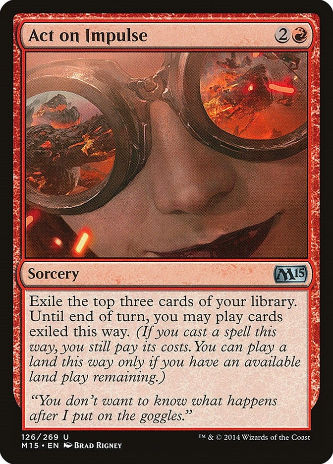 Act on Impulse (126) [M15] - MTG Single