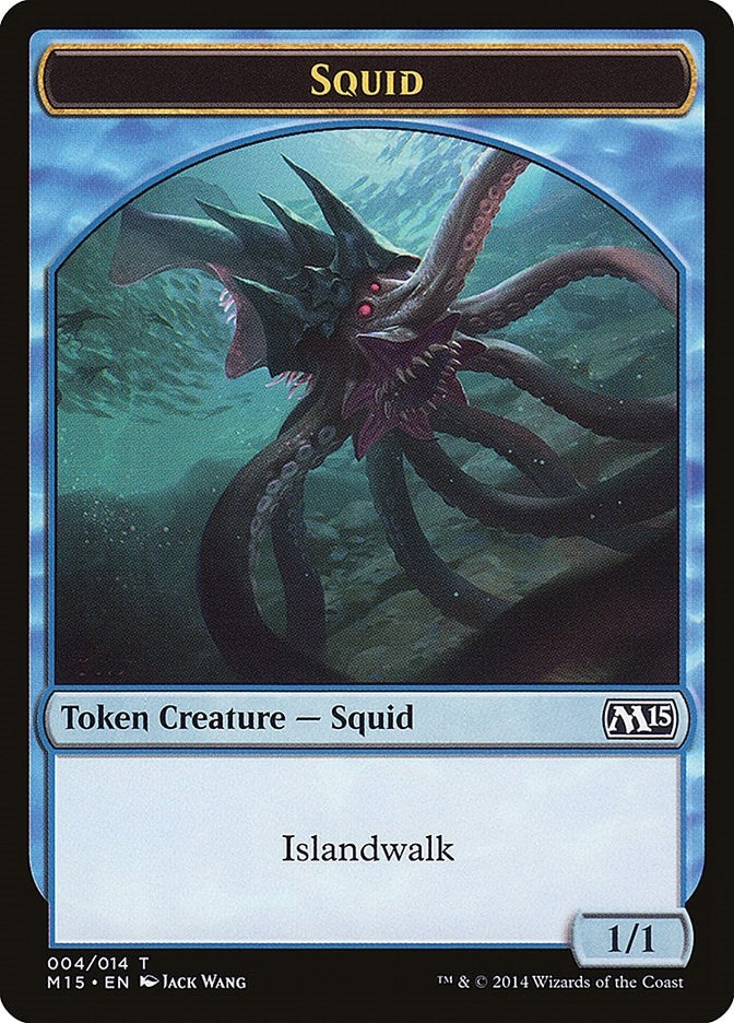 Squid Token (0) [M15] - MTG Single