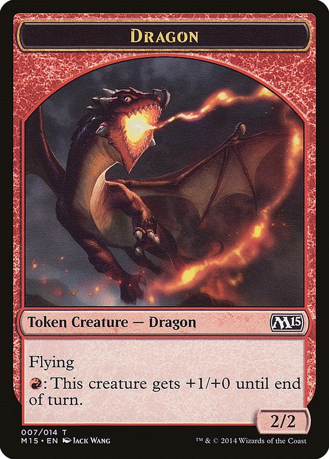 Dragon Token (0) [M15] - MTG Single