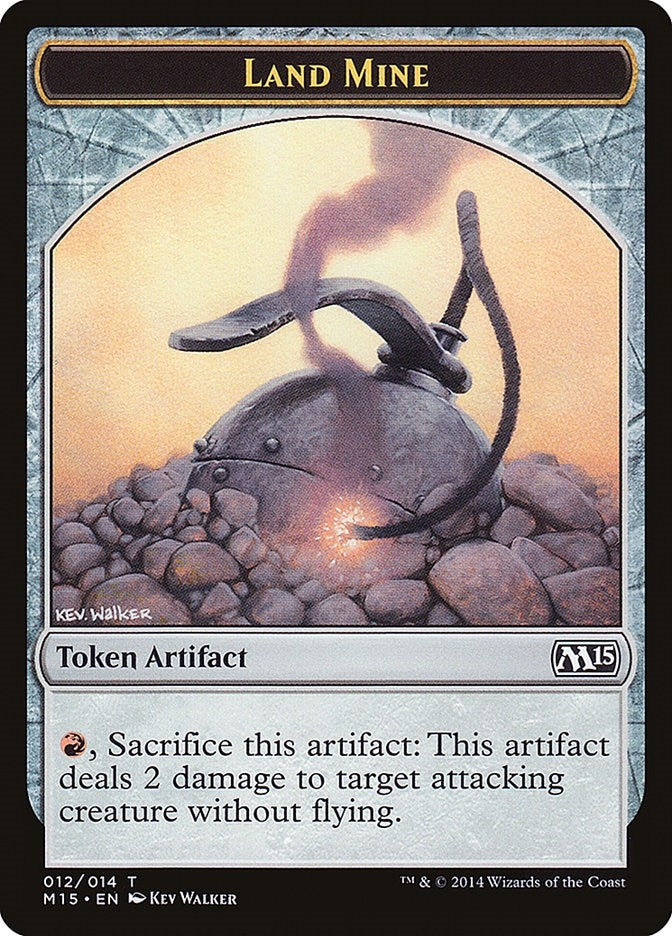 Land Mine Token (0) [M15] - MTG Single