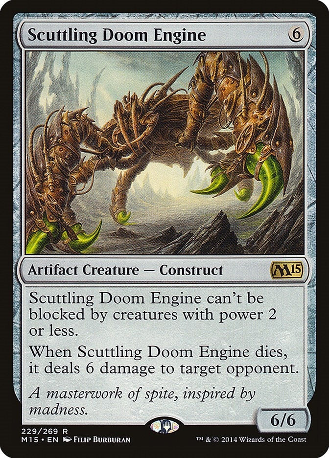 Scuttling Doom Engine (229) [M15] - MTG Single