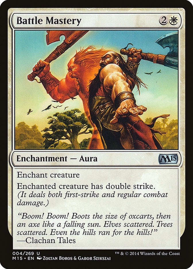 Battle Mastery (4) [M15] - MTG Single