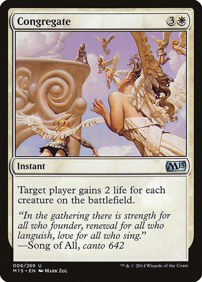 Congregate (6) [M15] - MTG Single