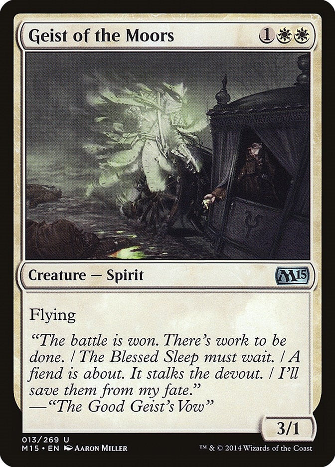 Geist of the Moors (13) [M15] - MTG Single