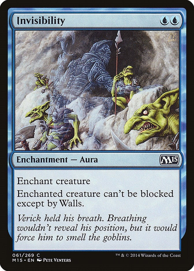 Invisibility (61) [M15] - MTG Single