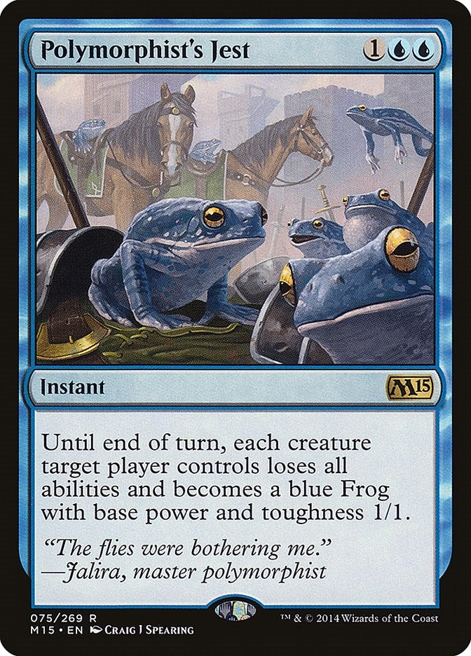 Polymorphist’s Jest (75) [M15] - MTG Single