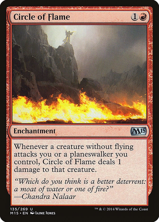 Circle of Flame (135) [M15] - MTG Single
