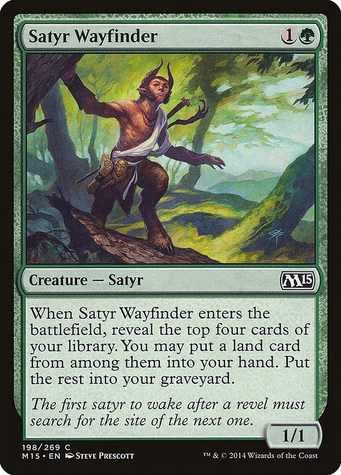 Satyr Wayfinder (198) [M15] - MTG Single