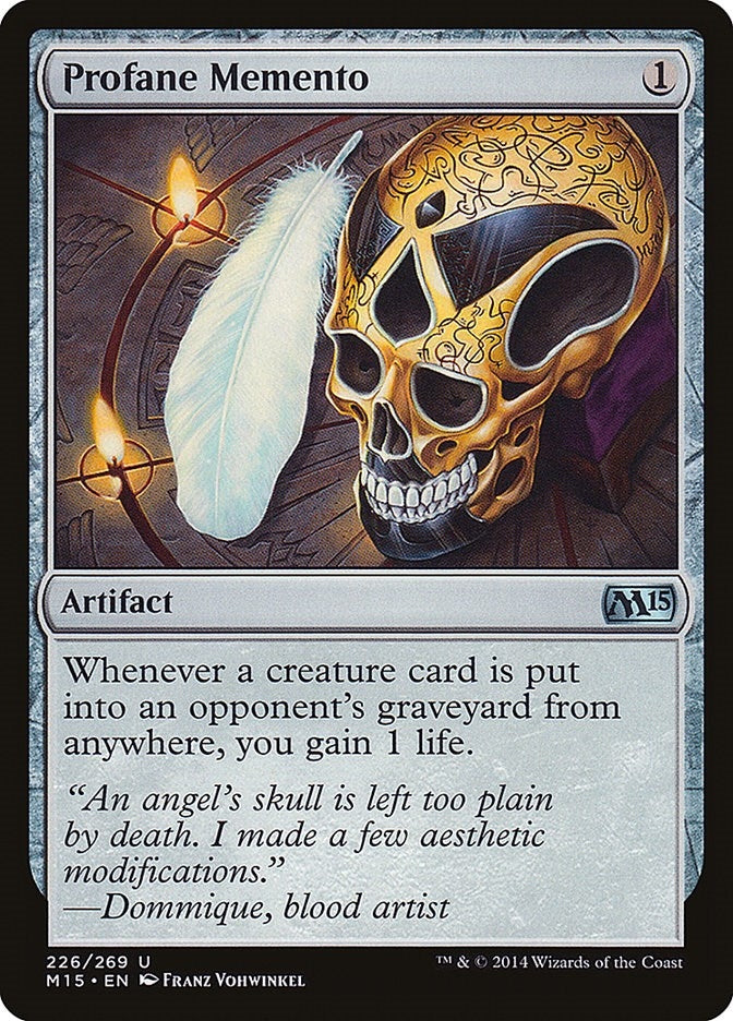 Profane Memento (226) [M15] - MTG Single