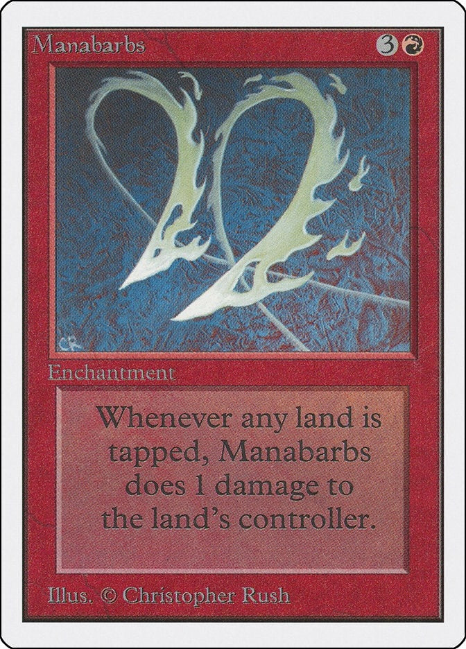 Manabarbs [2ED] - MTG Single