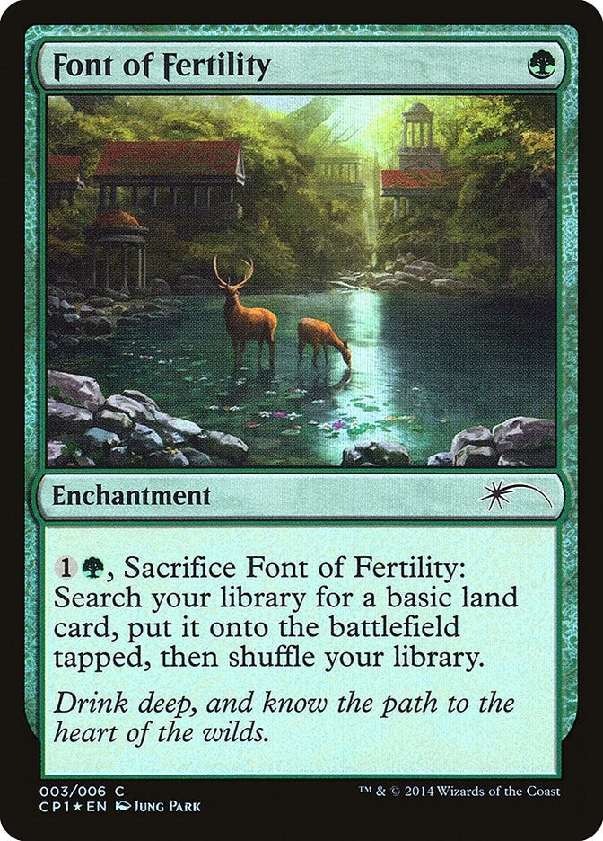 Font of Fertility (3) [UMP] - MTG Single