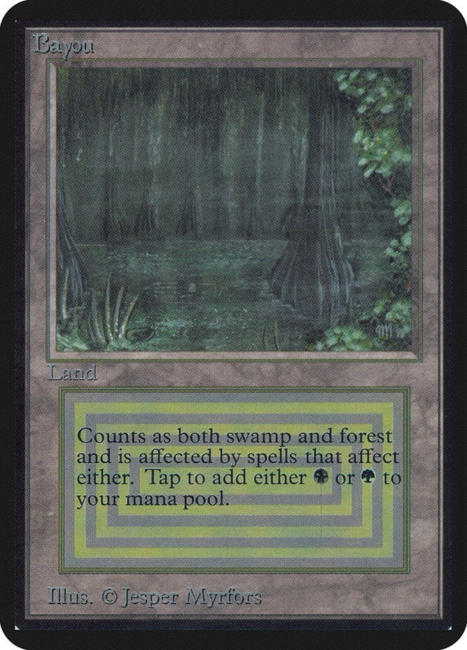 Bayou [LEA] - MTG Single