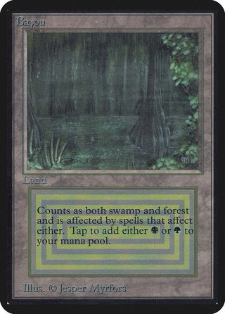 Bayou [LEA] - MTG Single