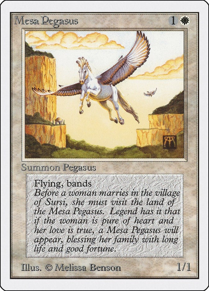Mesa Pegasus [2ED] - MTG Single