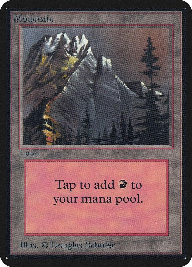 Mountain (A) [LEA] - MTG Single