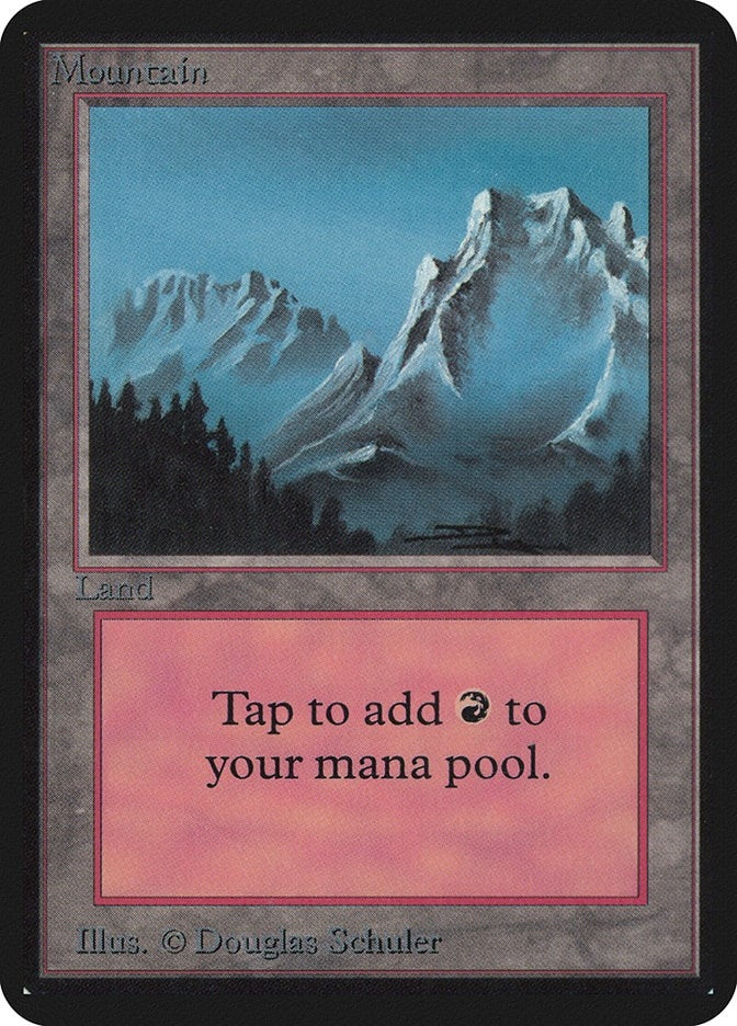Mountain (B) [LEA] - MTG Single