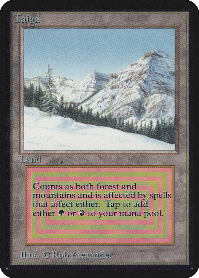 Taiga [LEA] - MTG Single