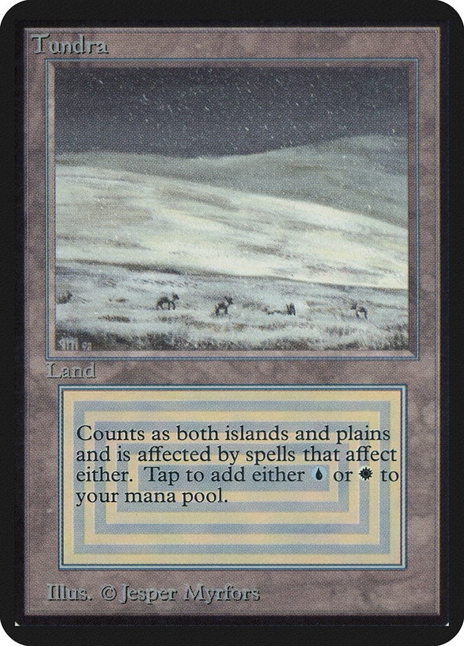 Tundra [LEA] - MTG Single