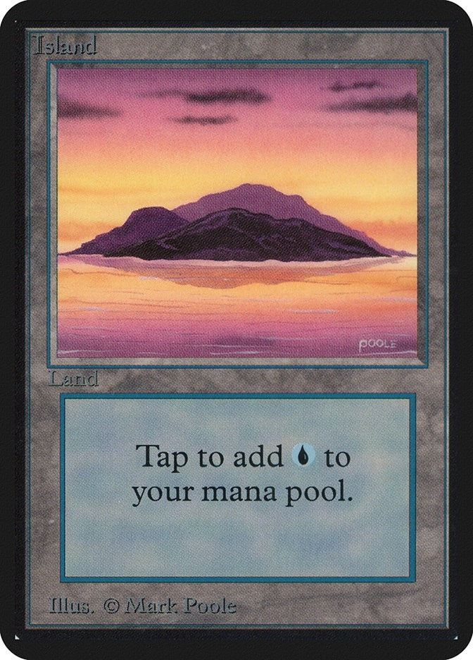 Island (A) [LEA] - MTG Single