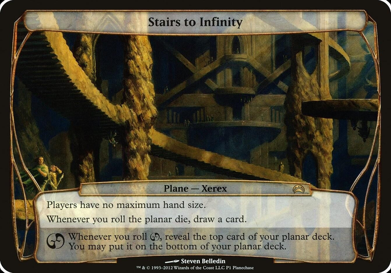 Stairs to Infinity (Release Event Promo) (1) [OVER] - MTG Single
