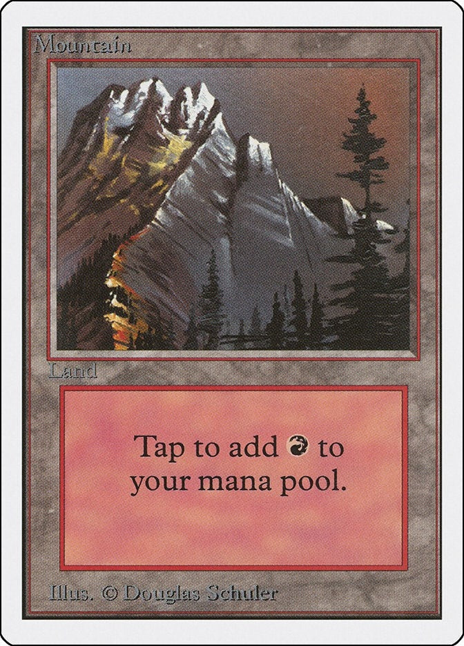 Mountain (A) [2ED] - MTG Single