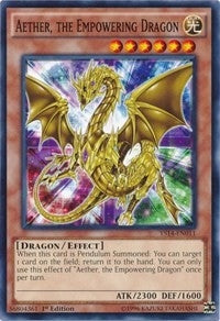 Aether the Empowering Dragon (14011) (YS14) - YuGiOh Single