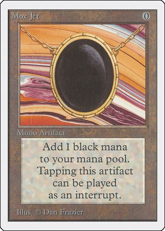 Mox Jet [2ED] - MTG Single