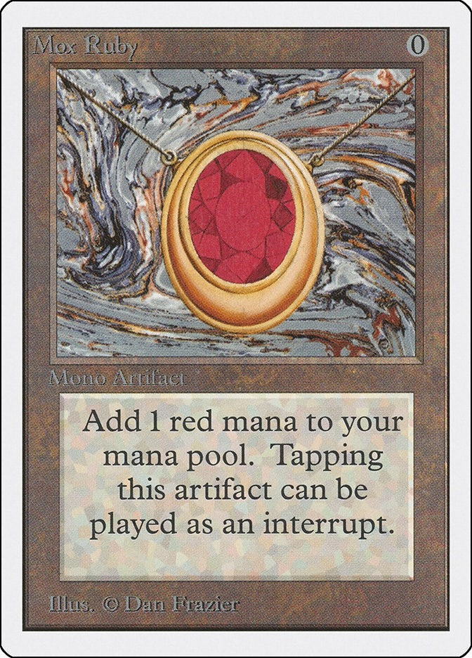Mox Ruby [2ED] - MTG Single