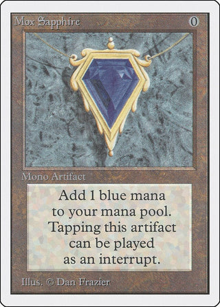 Mox Sapphire [2ED] - MTG Single