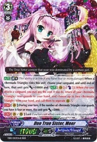 Duo True Sister Meer (Black) (10003) [EB10] - Cardfight Vanguard Single