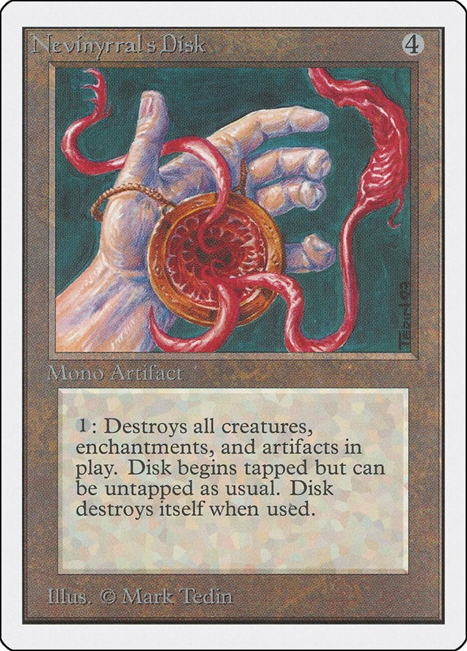 Nevinyrral’s Disk [2ED] - MTG Single